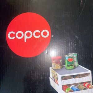Copco White spice shelf Storage Organizer